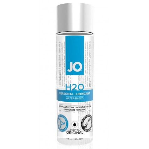 Нейтральный лубрикант на водной основе JO Personal Lubricant H2O - 240 мл.