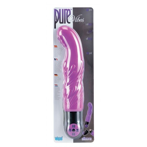 Фиолетовый вибратор PURE G-SPOT VIBE - 18,5 см.