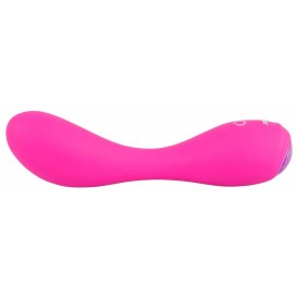 Розовый силиконовый вибратор G-Punkt-Vibrator - 16,7 см.